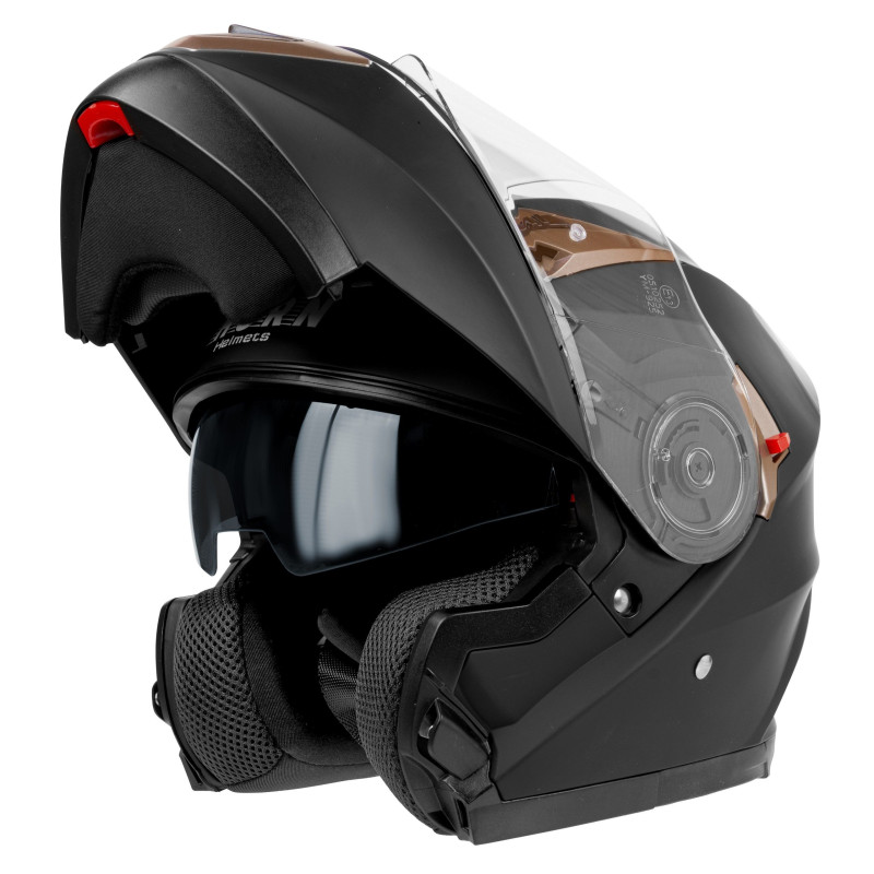 HORN H925 bradavička motocyklového prilby s bradlom a komunikáciou ECE 22.06