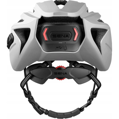 Bike helmet Sena R2 EVO MATT WHITE (NEW PROCESSOR)