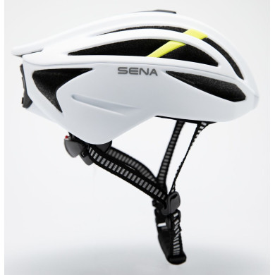 Bike helmet Sena R2 EVO MATT WHITE (NEW PROCESSOR)
