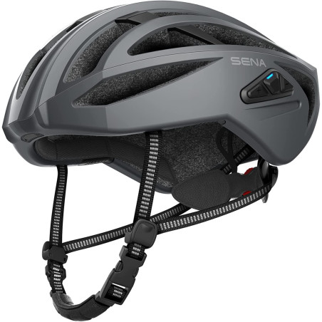 Cyklistická prilba Sena R2 EVO MATT GRAY (NEW PROCESSOR)
