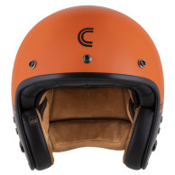 Kask Motocyklowy  Cassida ESO Super Hooligan (czarny/perłowy pomarańczowy)
