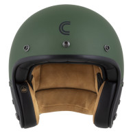 Kask Motocyklowy  Cassida ESO Super Hooligan (zielony/czarny mat)