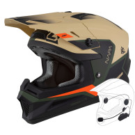 Cassida Cross Cup 2 Napa cross enduro quad helmet with intercom ECE 22.06