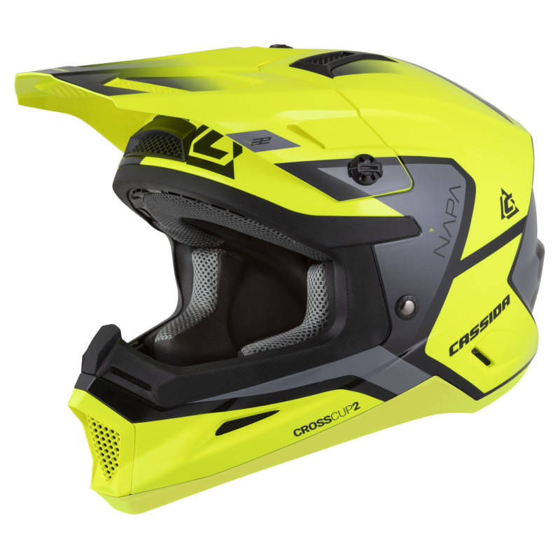 Cassida Cross Cup 2 Napa helma cross enduro quad interkom ECE 22.06