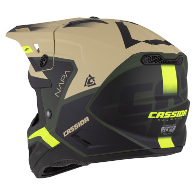 Kask cross dla dziecka Cassida Cross Cup 2 Alta Junior ECE 22.06