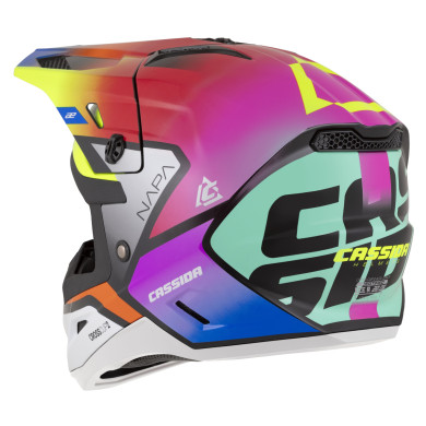 Cassida Cross Cup 2 Napa Junior je dětská přilba na motokros s certifikací ECE 22.06.