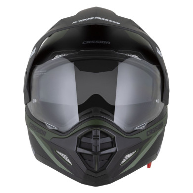 Cassida Tour 2.0 - motocyklová přilba s výměnným vnitřním štítem a homologací ECE 22.06