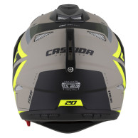 Cassida Tour 2.0 - motocyklová přilba s výměnným vnitřním štítem a homologací ECE 22.06
