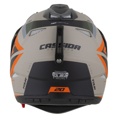 Integrálna motocyklová prilba Dual Cassida Tour 2.0 X-TRA | Mat | Blenda | 22.06