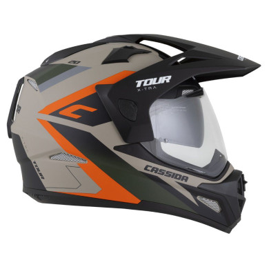 Integrálna motocyklová prilba Dual Cassida Tour 2.0 X-TRA | Mat | Blenda | 22.06