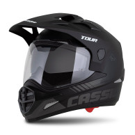 Cassida Tour 2.0 - Motorradhelm mit Blendschutzscheibe unter Pinlock ECE 22.06.