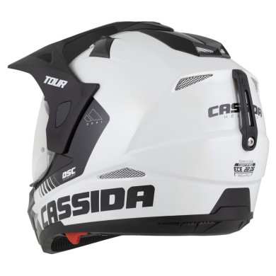 Cassida Tour 2.0 - motorkerékpár sisak, plexi védővel és Pinlock rendszerrel, ECE 22.06 engedéllyel.