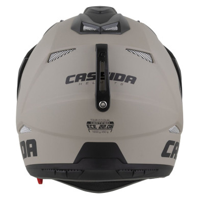 Cassida Tour 2.0 - Motorradhelm mit Blendschutzscheibe unter Pinlock ECE 22.06.
