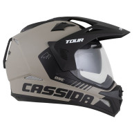 Cassida Tour 2.0 - motocyklová přilba s výměnným vnitřním štítem a homologací ECE 22.06