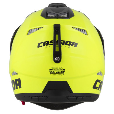 Cassida TOUR 2.0 Dual kalandsisak fluo sárga fekete ECE 22.06
