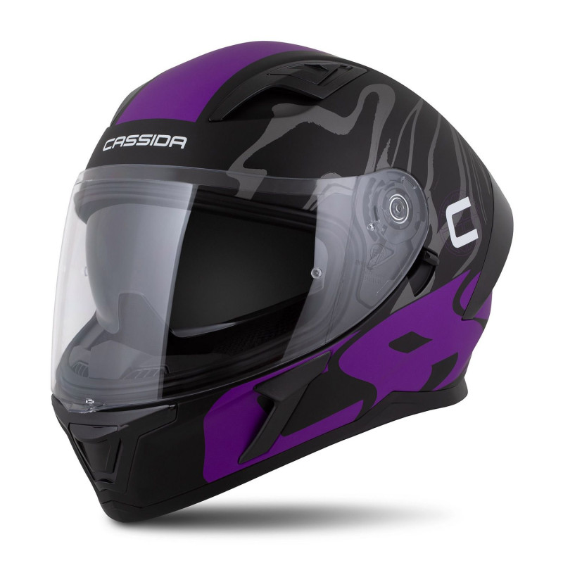 Cassida Orbit – kask integralny blenda Pinlock 70 interkom ECE 22.06