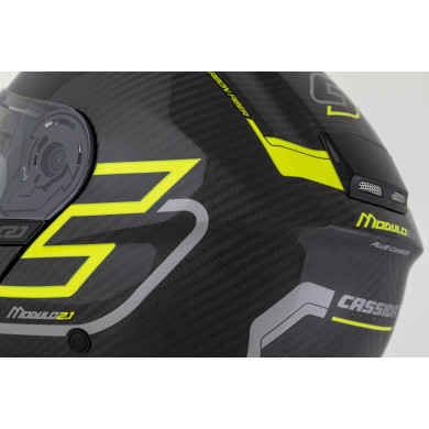 Cassida Modulo 2.1 Plus Carbon – kask szczękowy Pinlock 120 XLT P/J