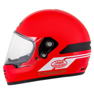 Cassida FormX Jawa RotaX (červená/bílá/zlatá/černá matná stříška)