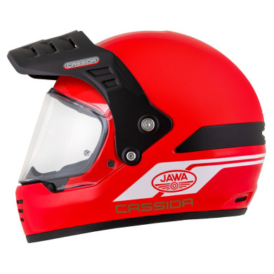 Cassida FormX Jawa RotaX (rot/weiß/gold/schwarzer matter Schirm)