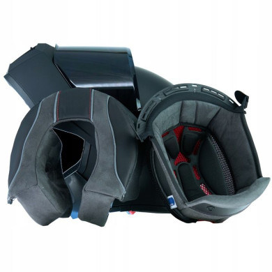 Kask HORN H929 čierny mat + zatmavená visiera ECE 22.06