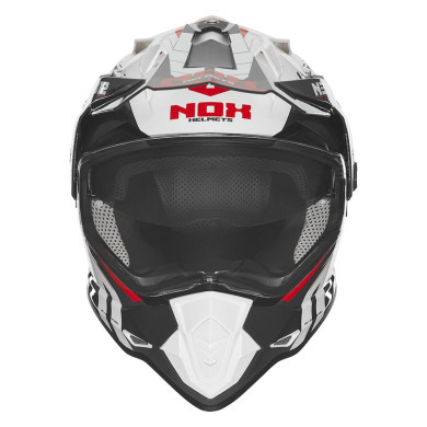 NOX N312 Vapor (biela, čierna, červená)