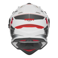 Kask motocyklowy turystyczny NOX N312 Vapor (biały, czarny, czerwony)