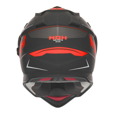 NOX N312 Vapor (schwarz matt, rot)
