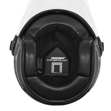 NOX PREMIUM HERITAGE (matná čierna, čierna koža)