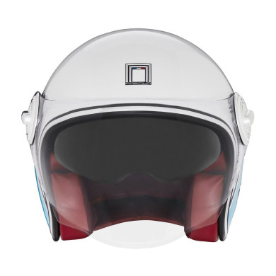 NOX Heritage – kask otwarty neo retro blenda interkom ECE 22.06