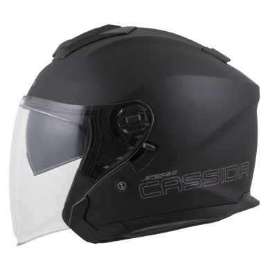 Jet Tech 2.0 offener Helm mit Visier und Antifog | ECE 22.06 | 1450g
