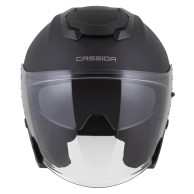 Jet Tech 2.0 offener Helm mit Visier und Antifog | ECE 22.06 | 1450g
