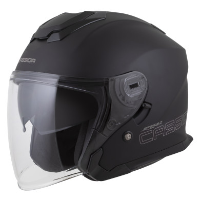 Jet Tech 2.0 offener Helm mit Visier und Antifog | ECE 22.06 | 1450g