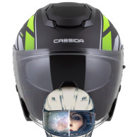 copy of JET TECH 2.0 SOLID, CASSIDA (BLACK MATT/GRAY)