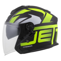 Kask motocyklowy otwarty Cassida Jet Tech 2.0 blenda antifog pod interkom ECE 22.06