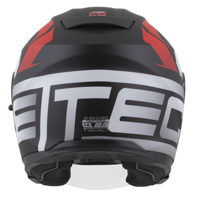 Cassida Jet Tech 2.0 open face helmet with visor and antifog | ECE 22.06 | 1450g