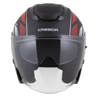 Otvorená prilba Cassida Jet Tech 2.0 s clonou a antifog | ECE 22.06 | 1450g