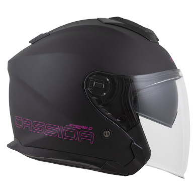 Jet Tech 2.0 offener Helm mit Visier und Antifog | ECE 22.06 | 1450g