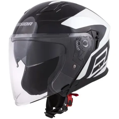 Jet Tech. offener Helm mit Visier | ECE 22.06 | 1450g