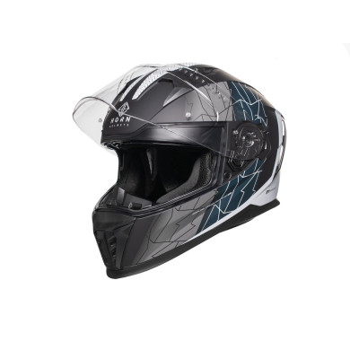 Klakson HIRS ECE 22.06 integrální motocyklová přilba | Blenda, interkom, 1550g