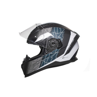 Hupe HIRS ECE 22.06 Integral-Motorradhelm | Blenda, Gegensprechanlage, 1550g