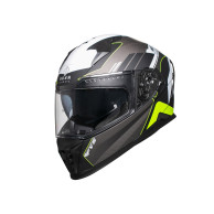 Klakson HIRS ECE 22.06 integrální motocyklová přilba | Blenda, interkom, 1550g