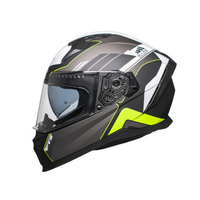 Kask motocyklowy HORN Hirs ECE 22.06 Pinlock blenda interkom