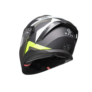 Integrálny motocyklistický prilba Horn HIRS ECE 22.06 | Clona, interkom, 1550g