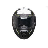 Integrálny motocyklistický prilba Horn HIRS ECE 22.06 | Clona, interkom, 1550g
