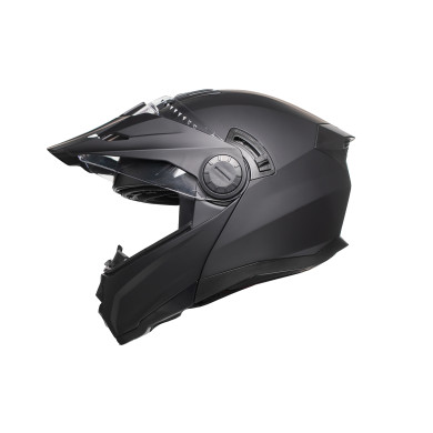 Kask motocyklowy szczękowy Horn Multi-Tour ECE 22.06 z blendą, daszkiem i pod interkom