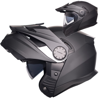 Horn Multi-Tour ECE 22.06 Motorradkieferhelm mit Visier, Visier und Untersprechanlage