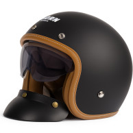 HORN H629 open face helmet sun visor ECE 22.06 intercom ready
