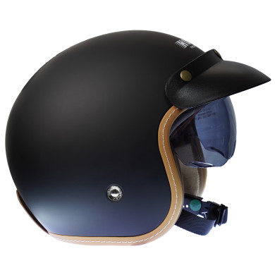 HORN H629 open face helmet sun visor ECE 22.06 intercom ready