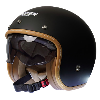 HORN H629 open face helmet sun visor ECE 22.06 intercom ready