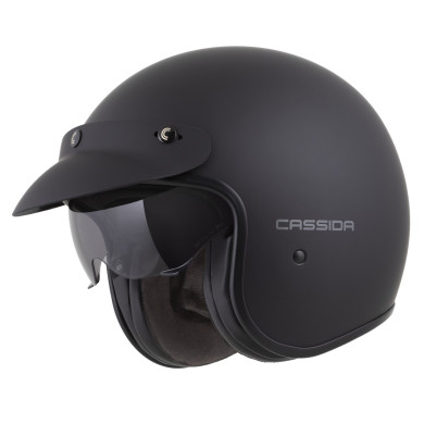 Cassida Oxygen 2.0 – kask otwarty ECE 22.06 czarny mat